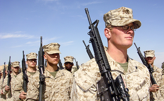 Морские пехотинцы армии США. Архивное фото