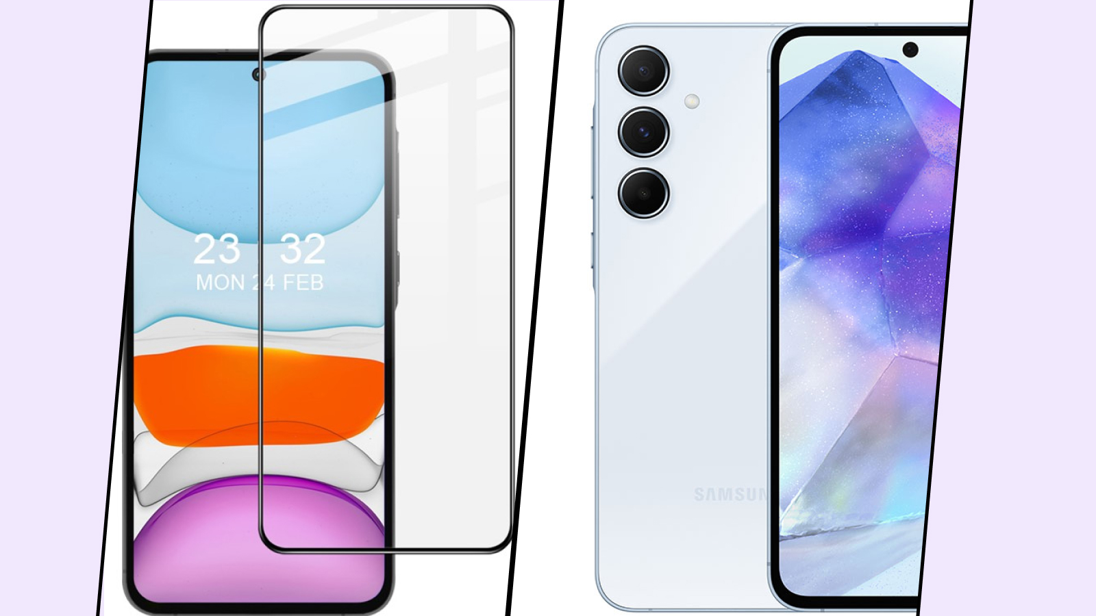<p>Смартфоны&nbsp;Galaxy A35,&nbsp;A55 (слева направо)</p>