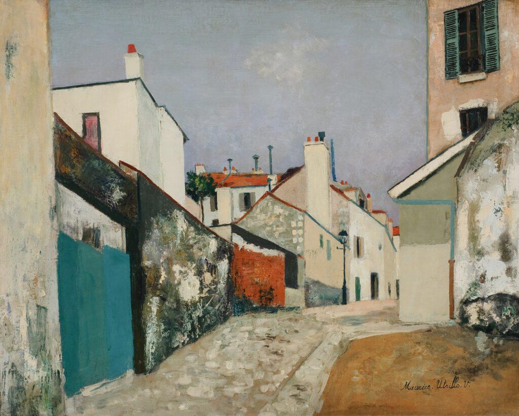 Морис Утрилло, «Улица в предместье», 1914