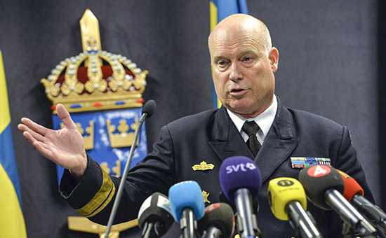 Начальник оперативных вооруженных сил Швеции Андерс Гренстад