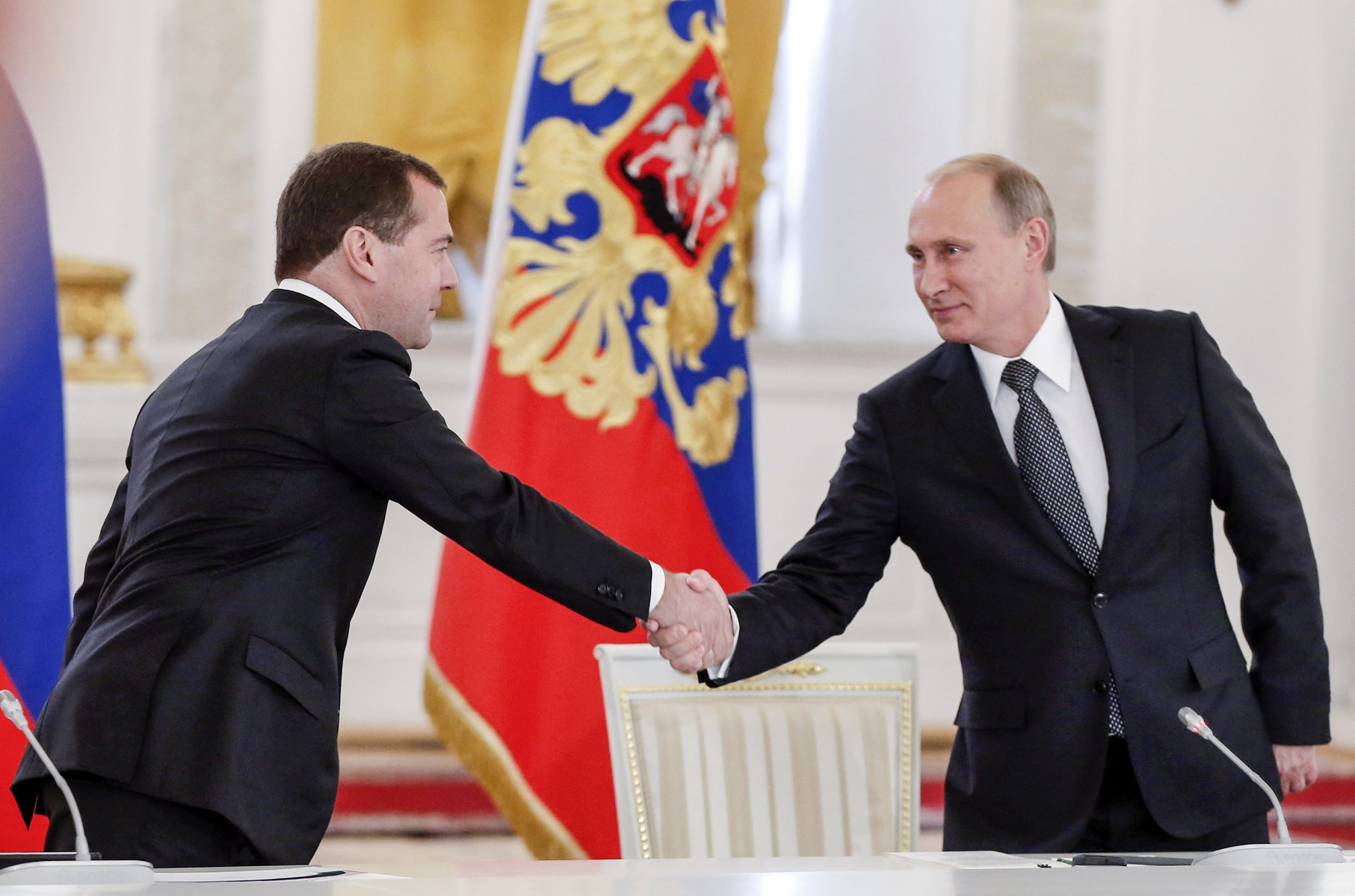 Президент Медведев премьер министр Путин
