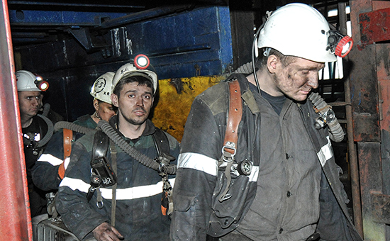 Горноспасатели в&nbsp;шахте &laquo;Северная&raquo;