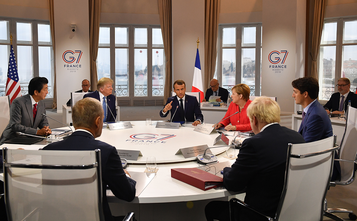 Саммит G7 2019 года в Биаррице, Франция