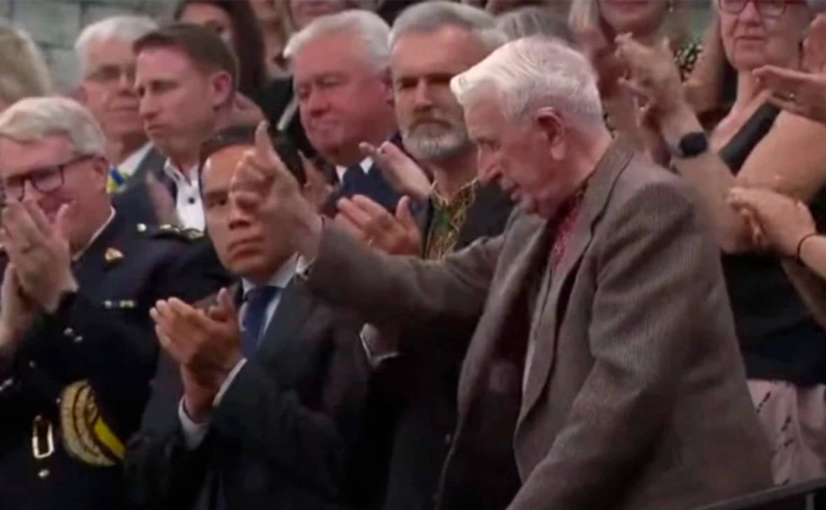 кадр трансляции телеканала CTV News