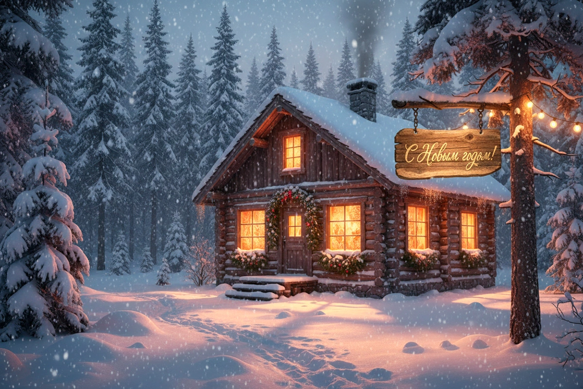 Открытки с Новым годом-2026: 15 красивых и оригинальных вариантов