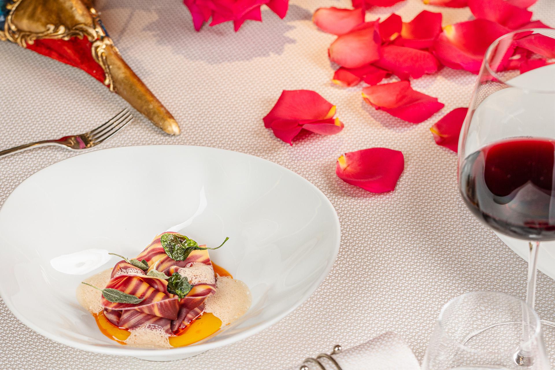 Блюдо из меню ресторана Quadrum