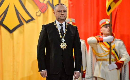 Президент Молдавии Игорь Додон
