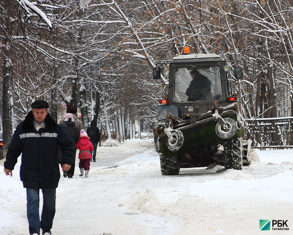 В Казани за выходные выпало 60% месячной нормы снега