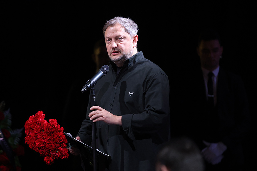 Художественный руководитель Театра имени Пушкина Евгений Писарев. В день прощания театр отменил спектакли