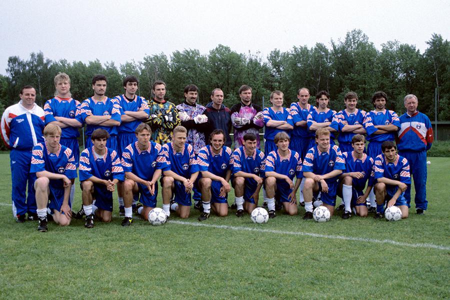 Игроки сборной России по футболу, участники чемпионата Европы 1996 года в Англии, 1996 год