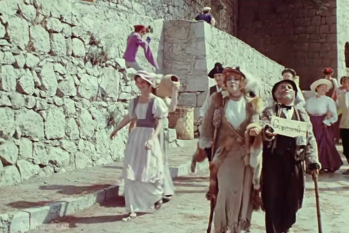 Кадр из фильма «Приключения Буратино» (1976), режиссер Леонид Нечаев