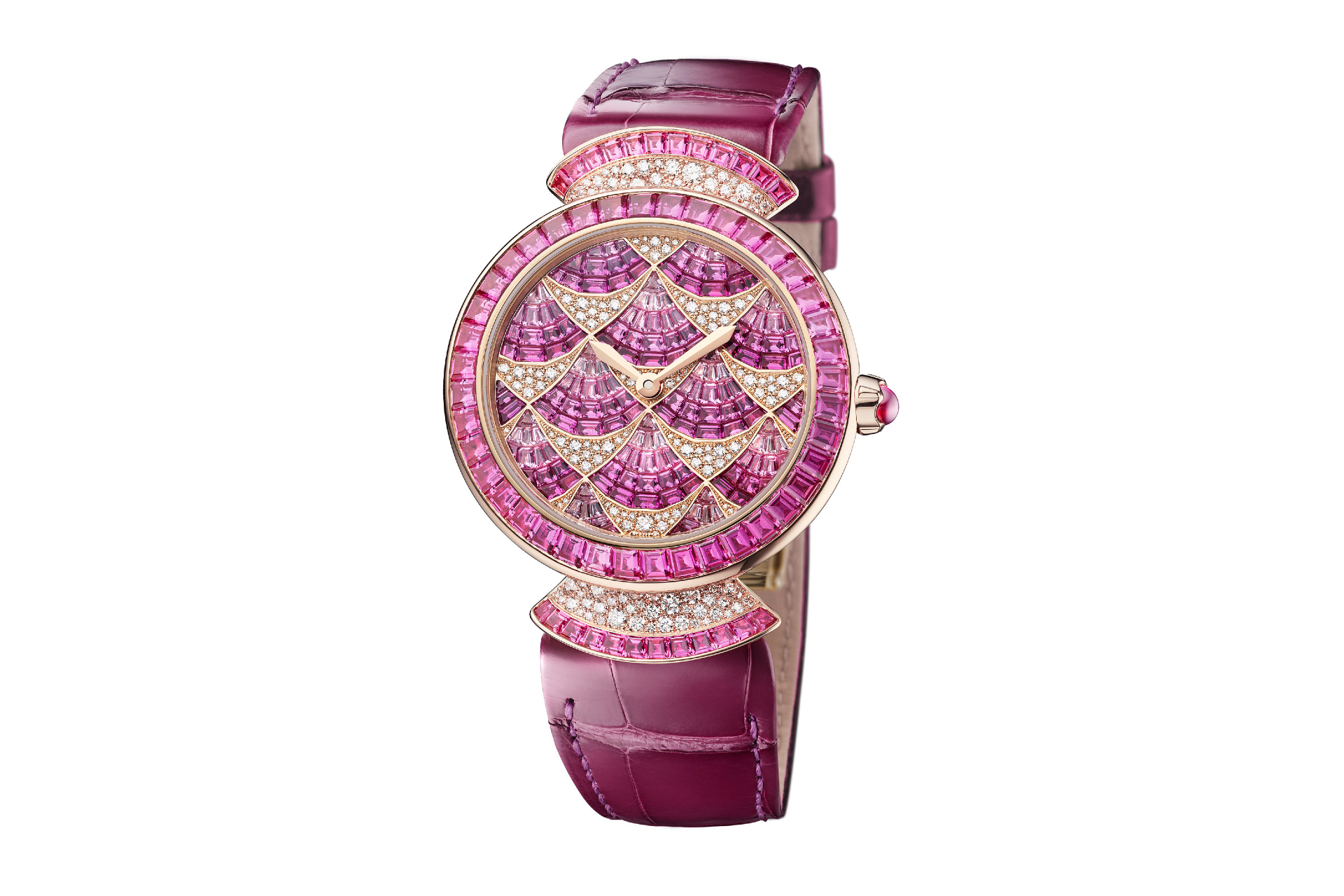 Часы Divina Mosaica с розовыми сапфирами, Bvlgari