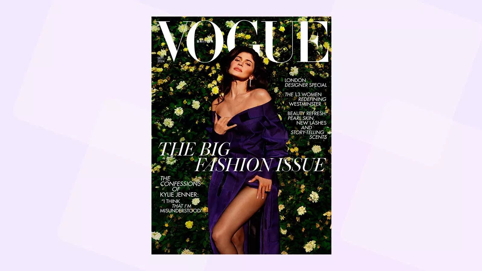 Кайли Дженнер на обложке британского Vogue