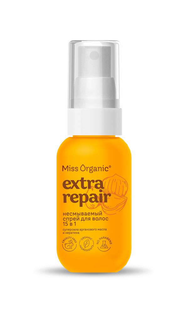 Спрей для волос Extra Repair, Miss Organic, 133 руб. (&laquo;Золотое яблоко&raquo;)