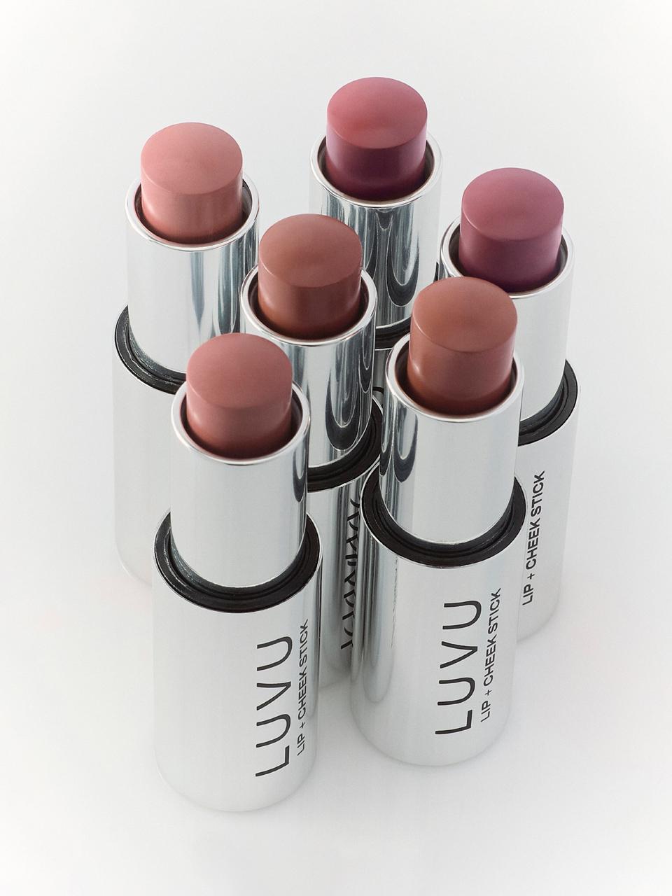 Многофункциональный стик для губ и щек Lip + Cheek Stick, Luvu