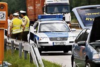 Немецкая полиция становится голубой