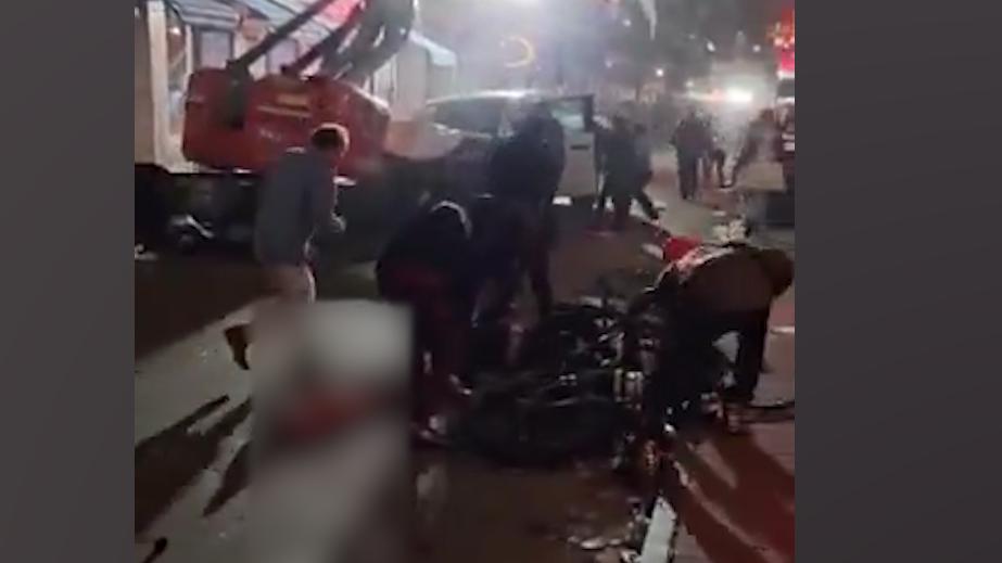 Стрельба на месте наезда автомобиля на толпу людей в Новом Орлеане