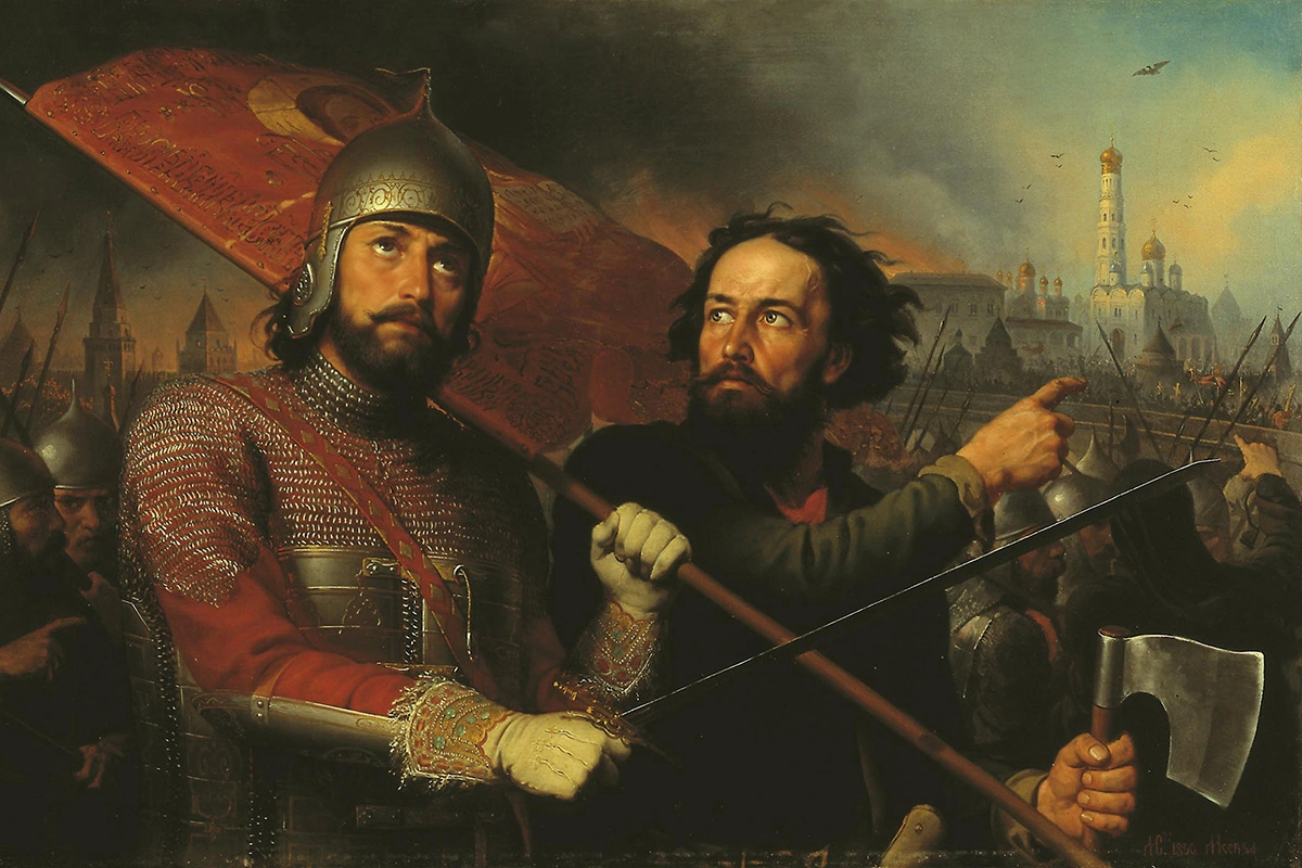 «Минин и Пожарский», Михаил Скотти, 1850