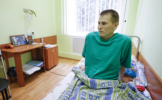 Задержанный в Луганской области россиян Александр Александров