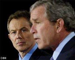 Блэр и Буш не откажутся от "исторической миссии в Ираке"