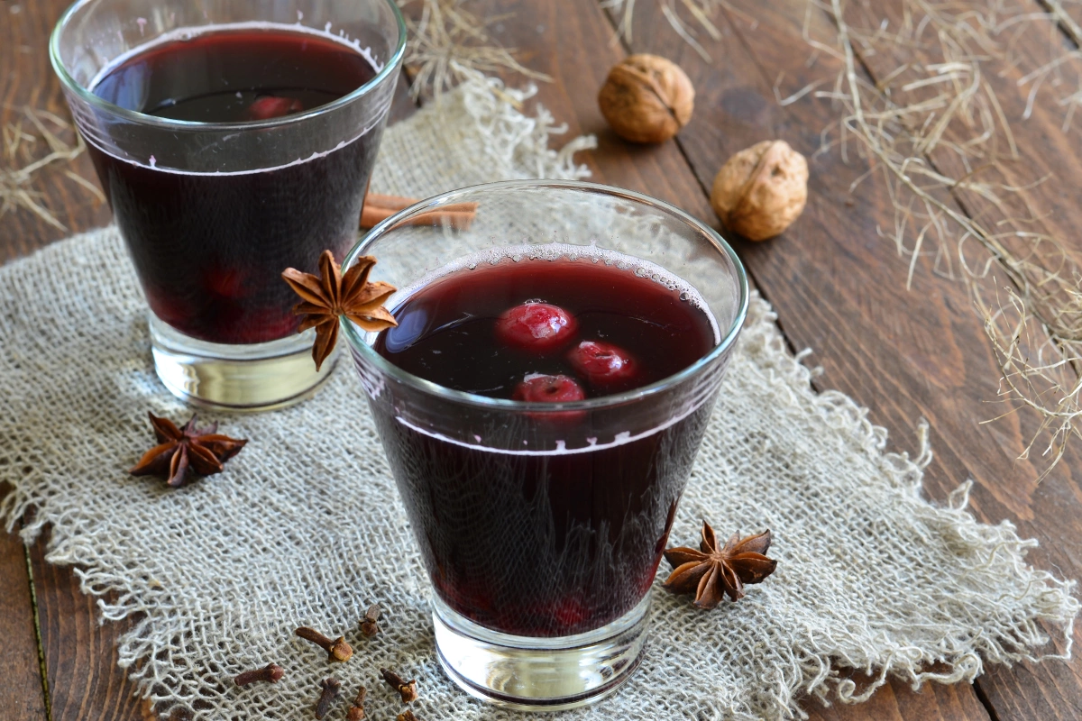 Грог на замороженной вишне