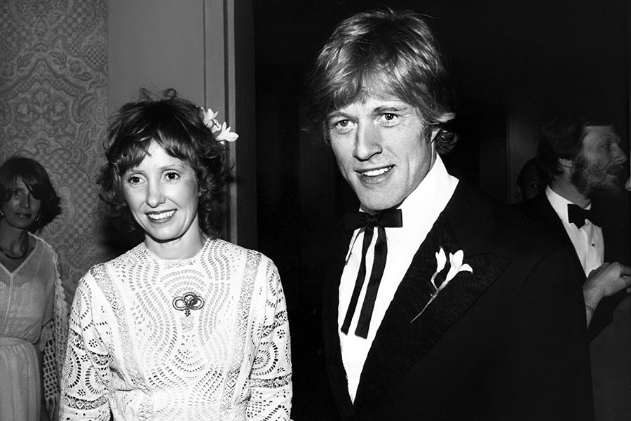 Редфорд был женат дважды. В 1958 году он расписался с Лолой ван Вагенен (на фото). Они прожили вместе около 30 лет.