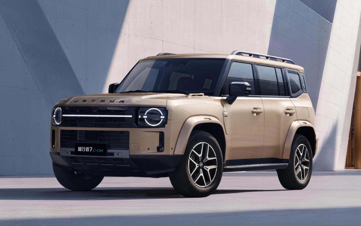 Jetour представил 781-сильный внедорожник Traveller 7 в стиле Land Rover