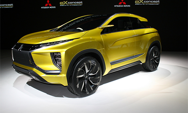 Электрический кроссовер Mitsubishi eX Concept получит серийную версию