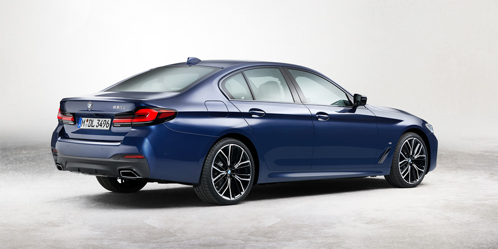 Появились первые фотографии обновленной BMW 5-Series