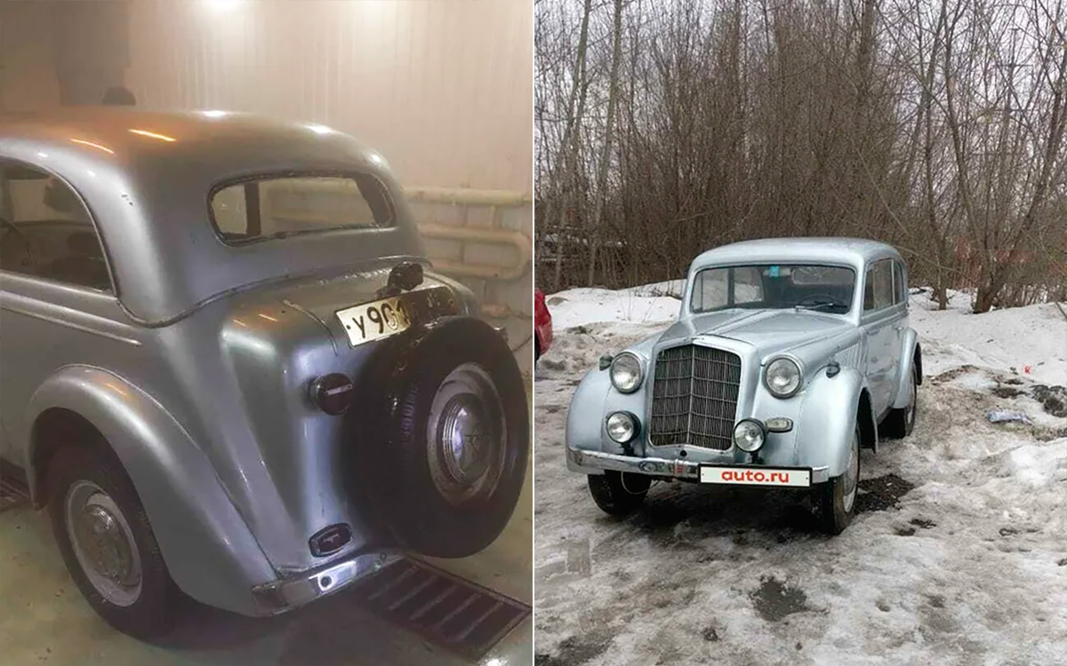 Opel Olympia 1937 года выставили на продажу за 1 млн рублей