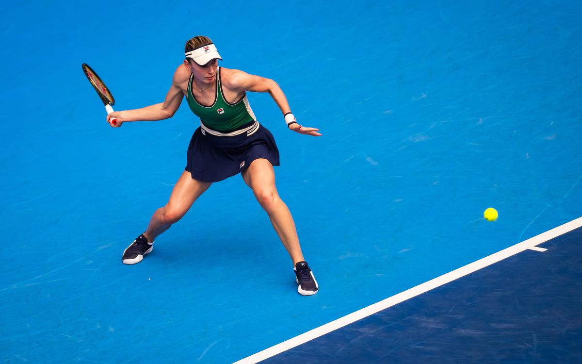 Российская теннисистка проиграла в полуфинале турнира в Аделаиде