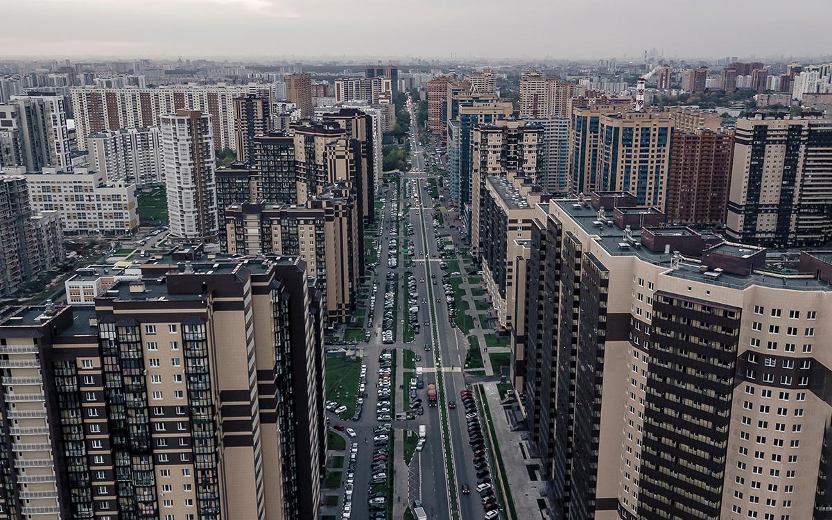 Панорамный вид на город Реутов