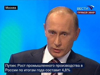 Ответы В.Путина на вопросы граждан России