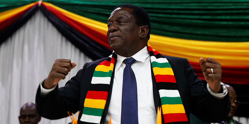 На президентских выборах в Зимбабве победил действующий глава страны