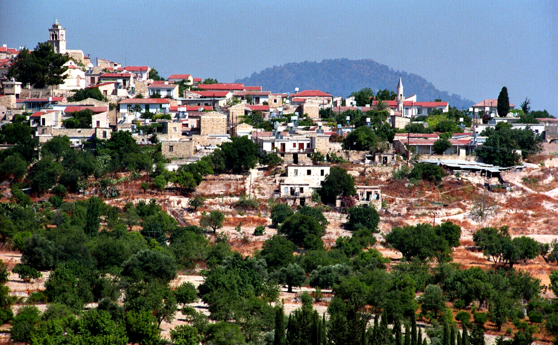 Вид на город Лимассол на Кипре