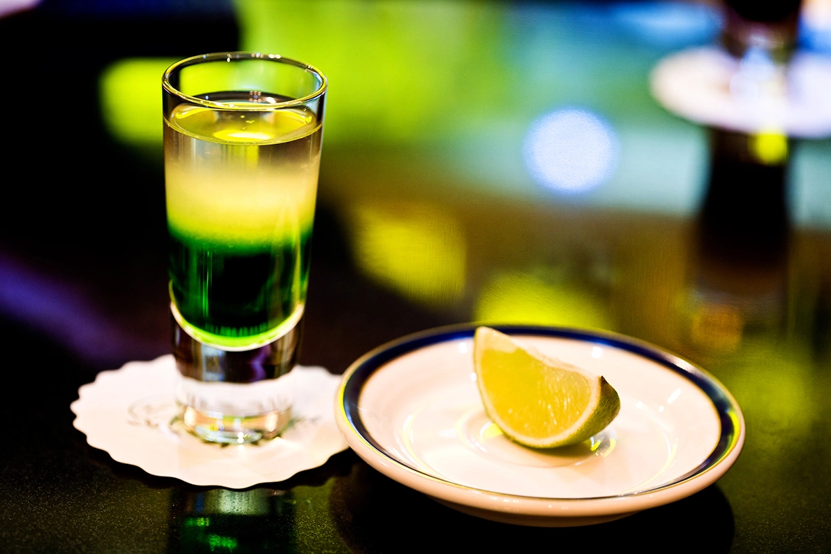 Шот на джине «Ураган»