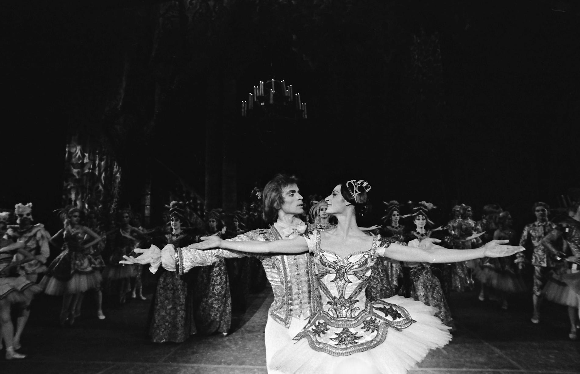 Рудольф Нуреев и Вероника Тенант в балете «Спящая красавица», 1972
