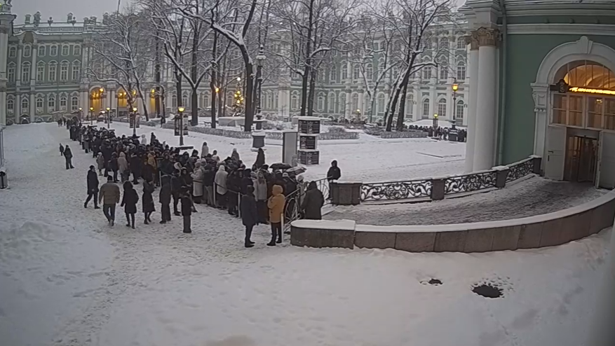 Большой Двор Зимнего Дворца