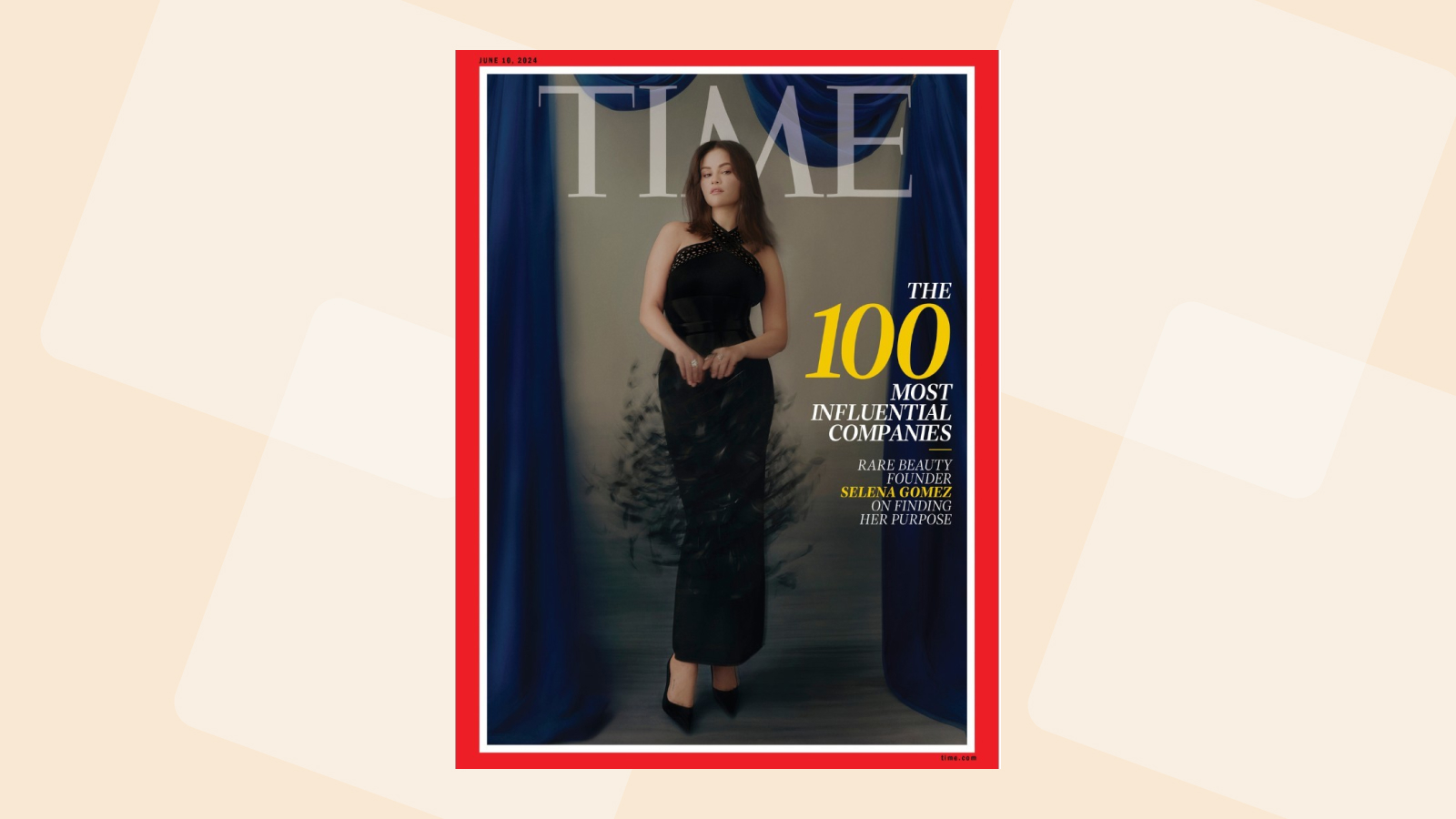 <p>Селена Гомес на обложке журнала Time</p>