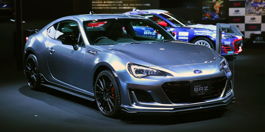 Subaru BRZ STI Sport Concept

Пакет STI Sport &ndash; это спортивный обвес, 18-дюймовые диски особого дизайна, сиденья из кожи и алькантары и перенастроенная подвеска. Впервые Subaru предложила его для универсала Levorg, а теперь очередь дошла и до более подходящей модели &ndash; купе BRZ. В Токио эта машина приехала в качестве концепта.
