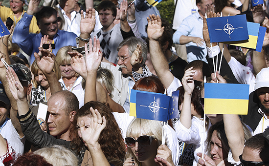 Собрание граждан по референдуму о вступлении Украины в НАТО, 5 сентября 2014г.