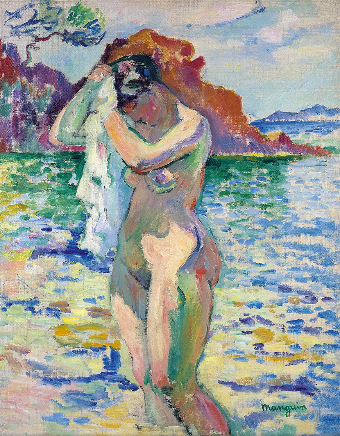 Анри Манген. «Купальщица», 1906. Государственный музей изобразительных искусств им. А. С. Пушкина