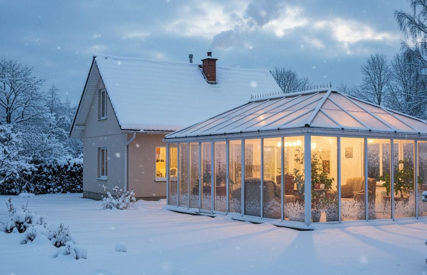 Важно заранее решить, будет зимний сад отапливаемым круглый год или сезонным