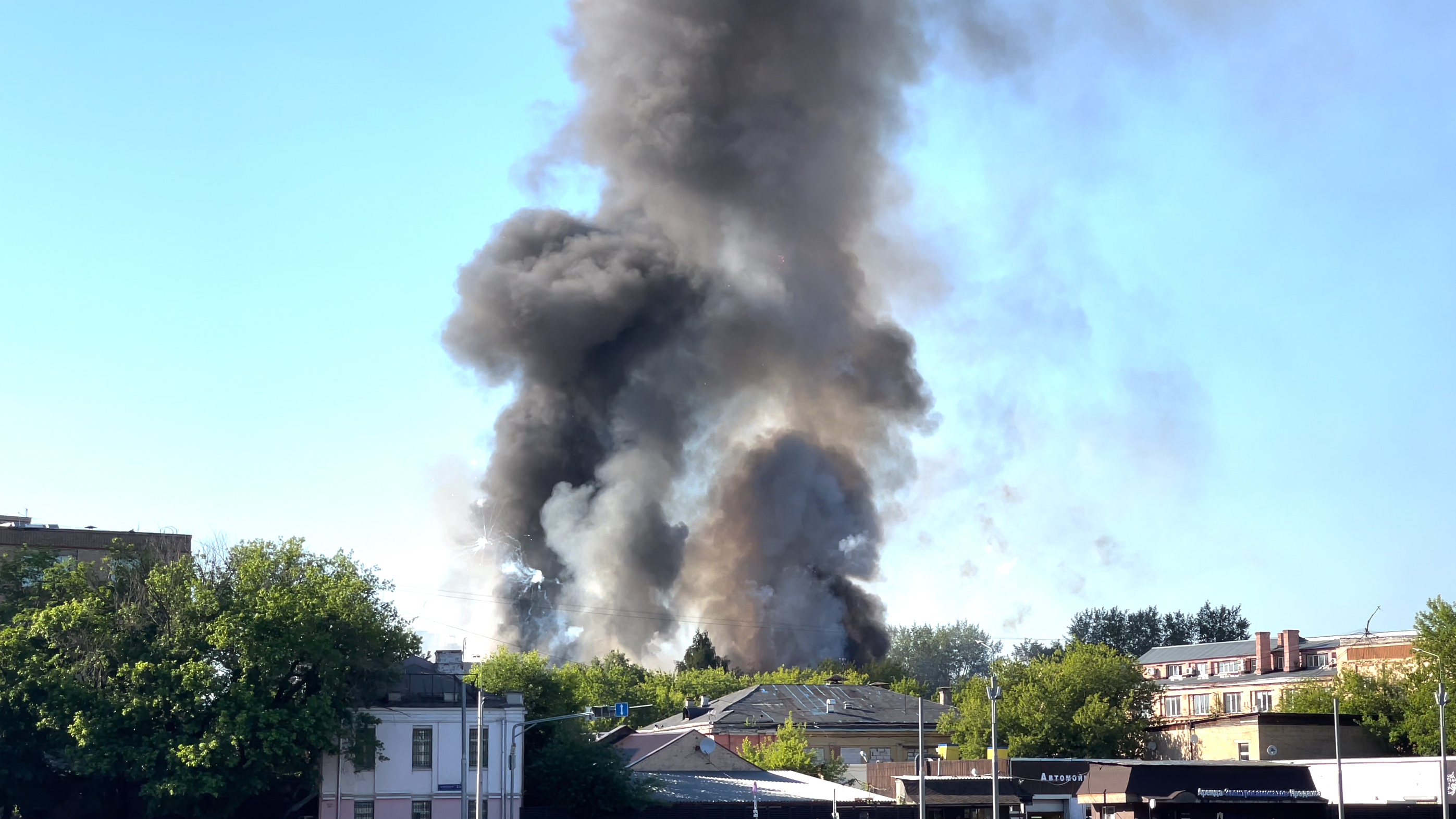 Взрыв в москве сегодня