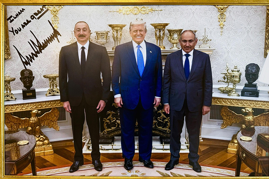 Ильхам Алиев, Дональд Трамп и Никол Пашинян