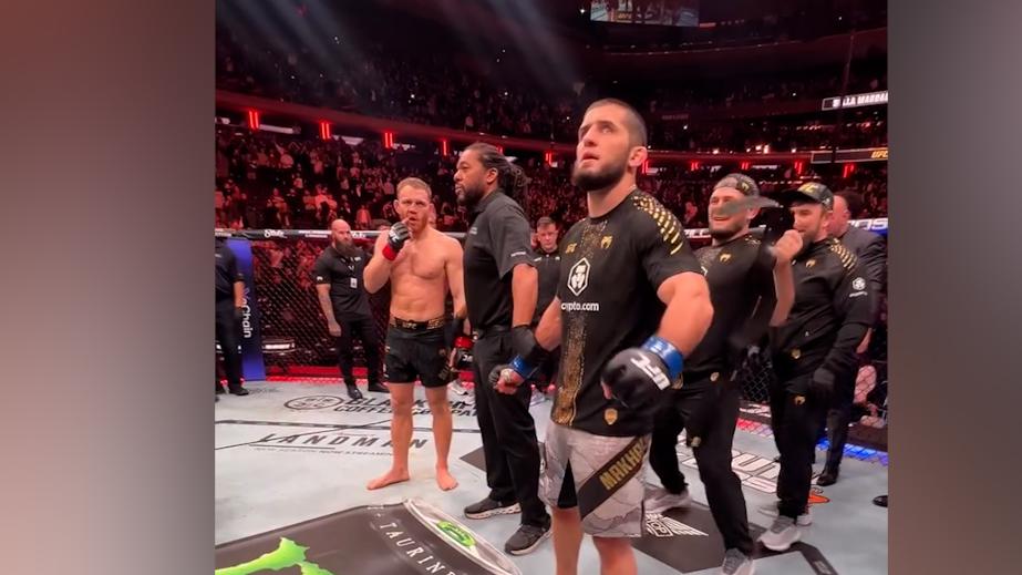 «У нас самая сильная страна». Как Махачев завоевал исторический титул UFС