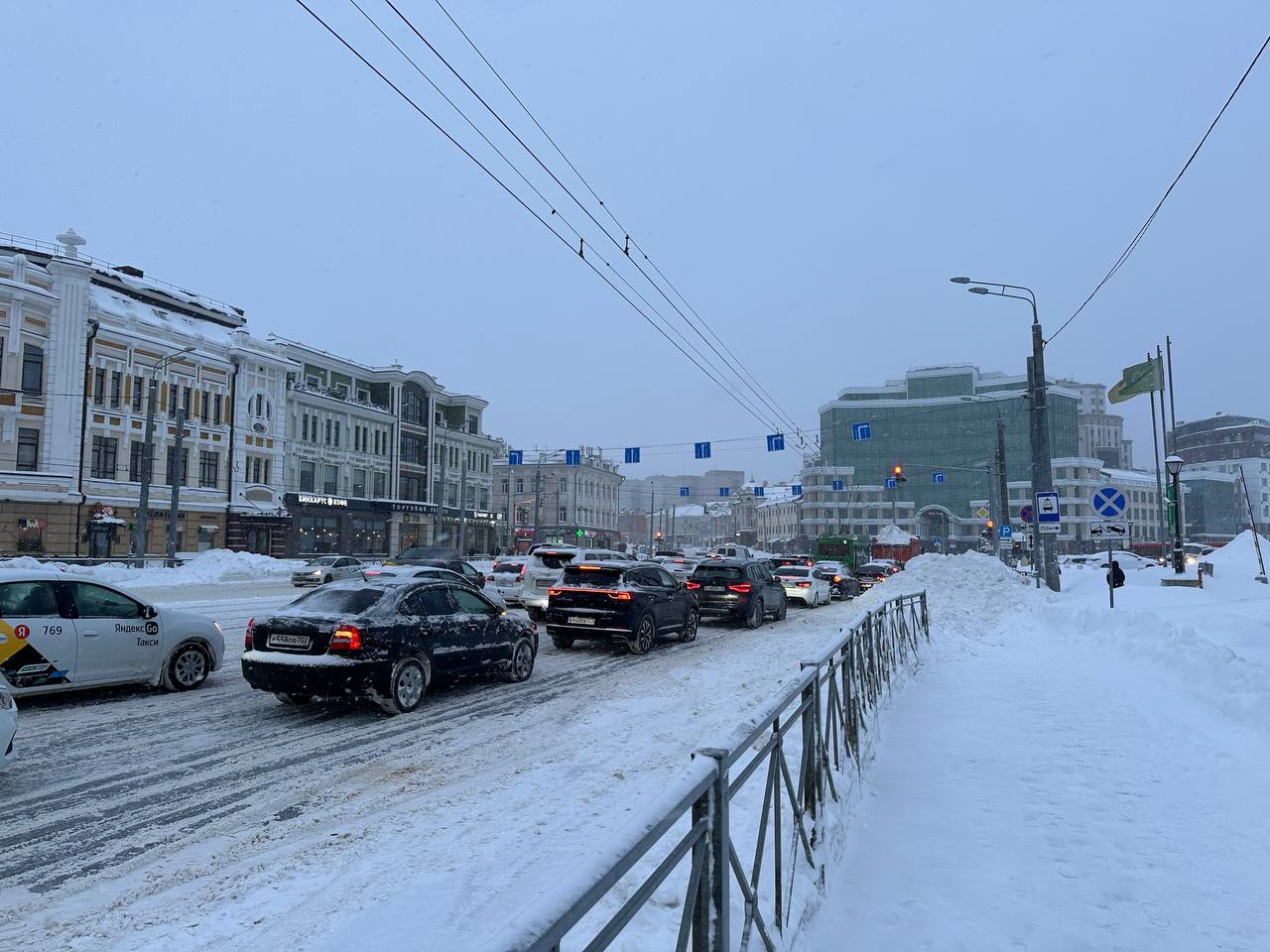 В Казани отменяют введенный из-за аномальных снегопадов план «Буран» — РБК