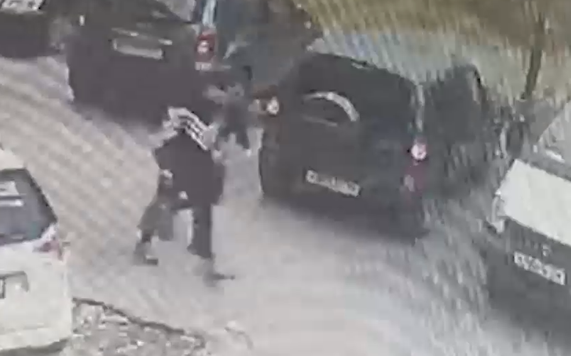 Появились новые кадры побега поджигателей военкомата из СИЗО