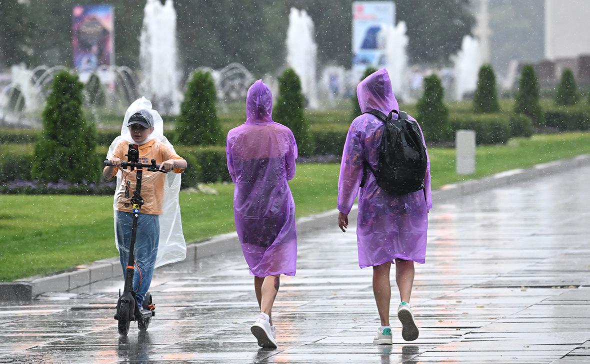 Фотографии дождя в городе