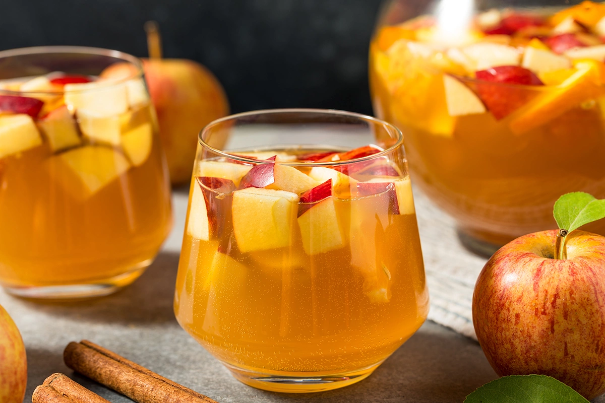 Крюшон с яблочным сидром